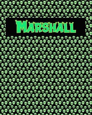 120 Page Handwriting Practice Book with Green Alien Cover Marshall: Primary Grades Handwriting Book