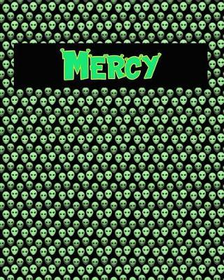 120 Page Handwriting Practice Book with Green Alien Cover Mercy: Primary Grades Handwriting Book