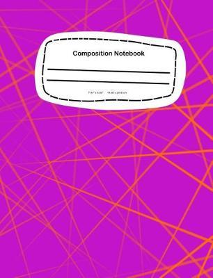 Composition Notebook: 7.44 x 9.69, 18.90 x 24.61cm School Notebook Journal