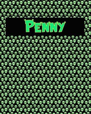 120 Page Handwriting Practice Book with Green Alien Cover Penny: Primary Grades Handwriting Book