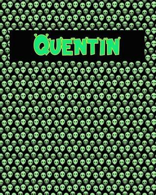 120 Page Handwriting Practice Book with Green Alien Cover Quentin: Primary Grades Handwriting Book