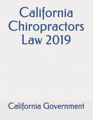 California Chiropractors Law 2019