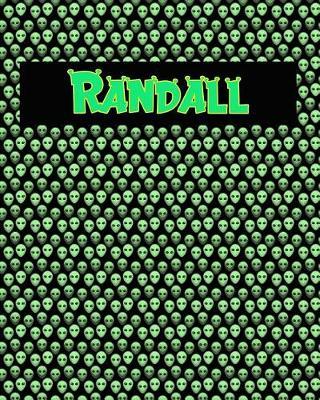 120 Page Handwriting Practice Book with Green Alien Cover Randall: Primary Grades Handwriting Book