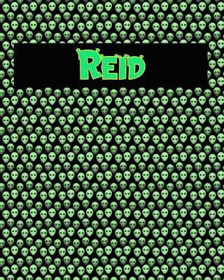 120 Page Handwriting Practice Book with Green Alien Cover Reid: Primary Grades Handwriting Book
