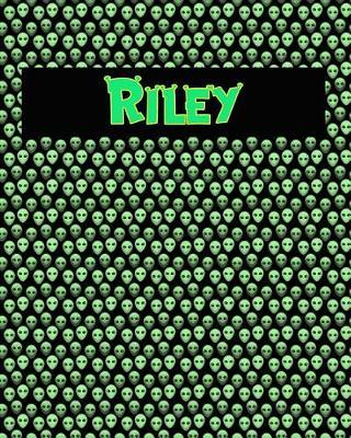 120 Page Handwriting Practice Book with Green Alien Cover Riley: Primary Grades Handwriting Book