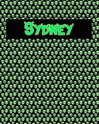 120 Page Handwriting Practice Book with Green Alien Cover Sydney: Primary Grades Handwriting Book