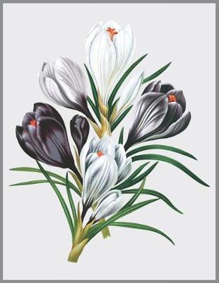 Notebook Crocus Bouquet: Blank journal. 150 pages, Soft cover, A4+ (21.59 x 27.94 cm) 8,5 x 11 inch