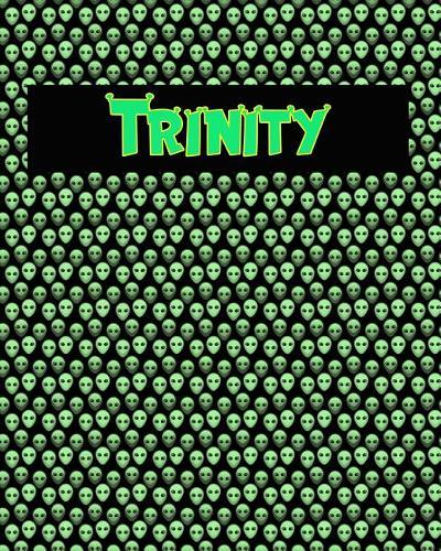 120 Page Handwriting Practice Book with Green Alien Cover Trinity: Primary Grades Handwriting Book