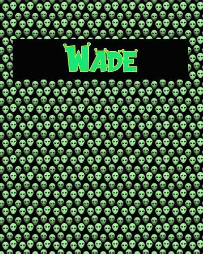 120 Page Handwriting Practice Book with Green Alien Cover Wade: Primary Grades Handwriting Book