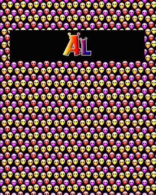 120 Page Handwriting Practice Book with Colorful Alien Cover Al: Primary Grades Handwriting Book