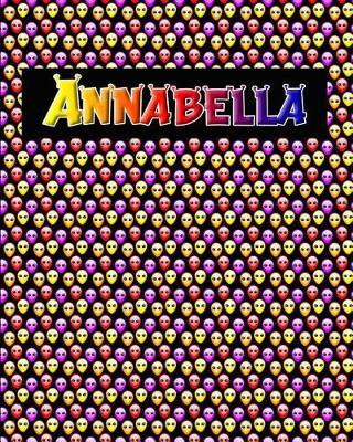 120 Page Handwriting Practice Book with Colorful Alien Cover Annabella: Primary Grades Handwriting Book