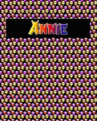 120 Page Handwriting Practice Book with Colorful Alien Cover Annie: Primary Grades Handwriting Book