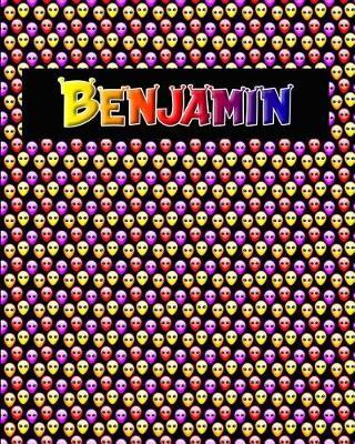 120 Page Handwriting Practice Book with Colorful Alien Cover Benjamin: Primary Grades Handwriting Book