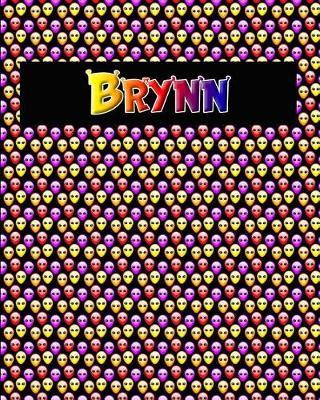 120 Page Handwriting Practice Book with Colorful Alien Cover Brynn: Primary Grades Handwriting Book