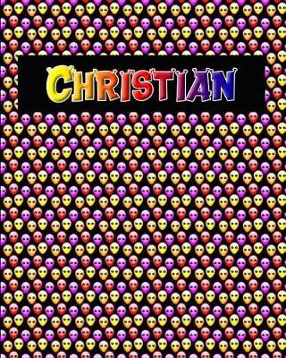 120 Page Handwriting Practice Book with Colorful Alien Cover Christian: Primary Grades Handwriting Book