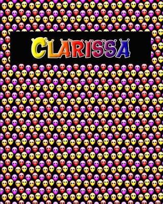 120 Page Handwriting Practice Book with Colorful Alien Cover Clarissa: Primary Grades Handwriting Book