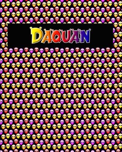 120 Page Handwriting Practice Book with Colorful Alien Cover Daquan: Primary Grades Handwriting Book