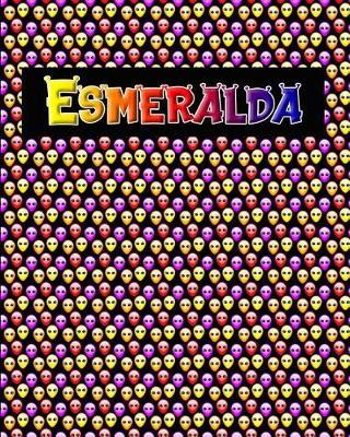 120 Page Handwriting Practice Book with Colorful Alien Cover Esmeralda: Primary Grades Handwriting Book