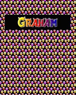 120 Page Handwriting Practice Book with Colorful Alien Cover Graham: Primary Grades Handwriting Book