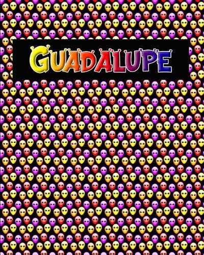 120 Page Handwriting Practice Book with Colorful Alien Cover Guadalupe: Primary Grades Handwriting Book