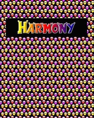 120 Page Handwriting Practice Book with Colorful Alien Cover Harmony: Primary Grades Handwriting Book