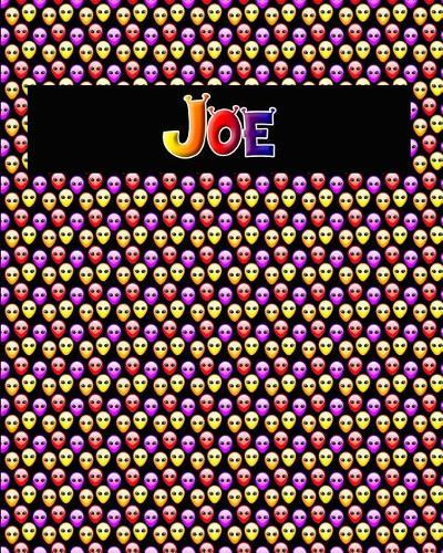 120 Page Handwriting Practice Book with Colorful Alien Cover Joe: Primary Grades Handwriting Book