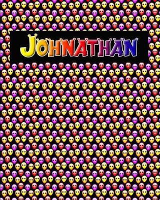 120 Page Handwriting Practice Book with Colorful Alien Cover Johnathan: Primary Grades Handwriting Book