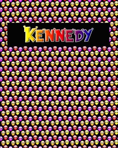 120 Page Handwriting Practice Book with Colorful Alien Cover Kennedy: Primary Grades Handwriting Book