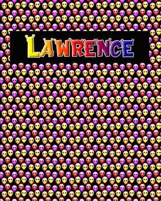 120 Page Handwriting Practice Book with Colorful Alien Cover Lawrence: Primary Grades Handwriting Book