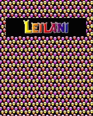 120 Page Handwriting Practice Book with Colorful Alien Cover Leilani: Primary Grades Handwriting Book