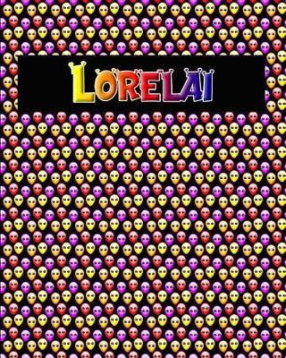 120 Page Handwriting Practice Book with Colorful Alien Cover Lorelai: Primary Grades Handwriting Book