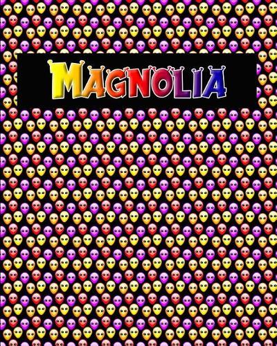 120 Page Handwriting Practice Book with Colorful Alien Cover Magnolia: Primary Grades Handwriting Book