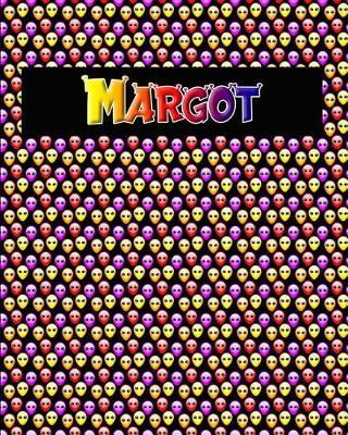 120 Page Handwriting Practice Book with Colorful Alien Cover Margot: Primary Grades Handwriting Book