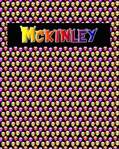 120 Page Handwriting Practice Book with Colorful Alien Cover Mckinley: Primary Grades Handwriting Book