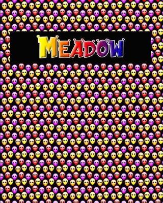 120 Page Handwriting Practice Book with Colorful Alien Cover Meadow: Primary Grades Handwriting Book