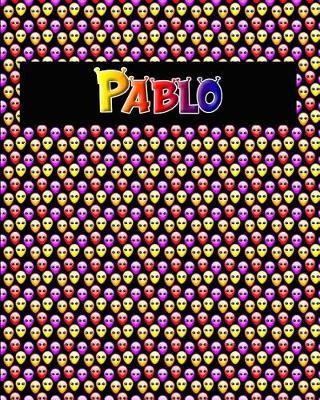 120 Page Handwriting Practice Book with Colorful Alien Cover Pablo: Primary Grades Handwriting Book