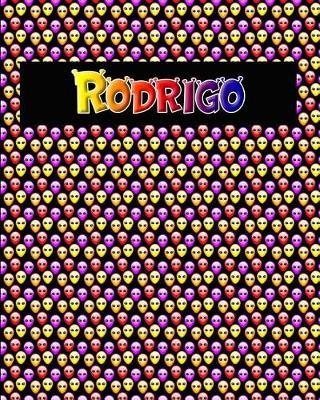 120 Page Handwriting Practice Book with Colorful Alien Cover Rodrigo: Primary Grades Handwriting Book
