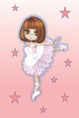 Ballet Notebook For Girls: Draw And Write Journal - Little Girl Dancing - 6x9 - 120 Pages