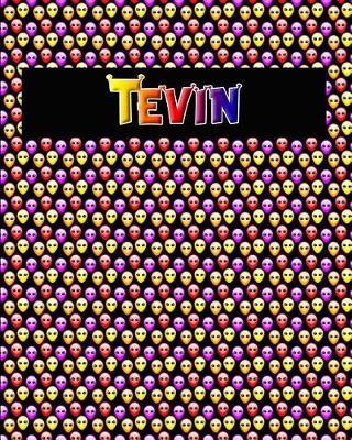 120 Page Handwriting Practice Book with Colorful Alien Cover Tevin: Primary Grades Handwriting Book