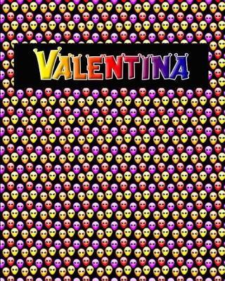 120 Page Handwriting Practice Book with Colorful Alien Cover Valentina: Primary Grades Handwriting Book