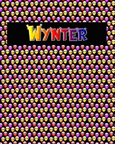 120 Page Handwriting Practice Book with Colorful Alien Cover Wynter: Primary Grades Handwriting Book