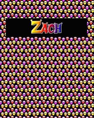 120 Page Handwriting Practice Book with Colorful Alien Cover Zach: Primary Grades Handwriting Book