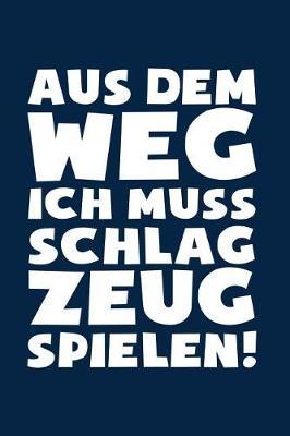 Muss Schlagzeug spielen!: Notizbuch / Notizheft f r Schlagzeuger Drummer-in Percussion A5 (6x9in) dotted Punktraster