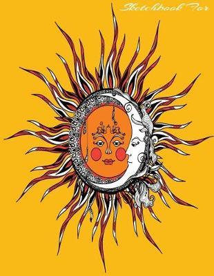 Sketchbook For: Sketch Book For Drawing, Art Sketchpad Doodling, Draw & Sketch, with Pens or Pencils. Creative Fun For All Ages Toddler - Adults. 8.5 x 11, 110 Pages, Glossy Cover