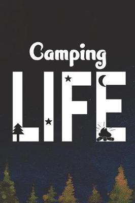 Camping Life: Blank Lined Notebook ( Camping ) (Navy Blue)
