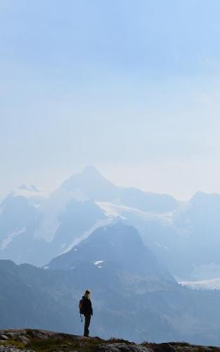 Notebook: Nature outdoors mountain peek hiking volcano habitat comet supercontinent pangaea