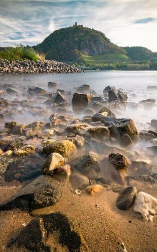 Notebook: Rhine River Germany landmark cruising Cologne Danube north sea Netherlands German