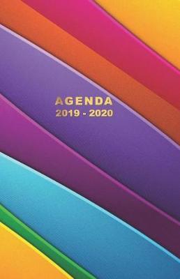 Agenda 2019 - 2020: 18 Month Academic Planner from JULY 2019 through DECEMBER 2020 with yearly overviews, monthly & weekly layouts, schedule... / Rainbow Paper Kraft (Monday start week)