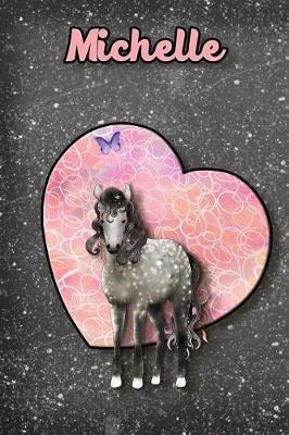 Dapple Dreams Michelle: Wide Ruled Composition Book Diary Lined Journal