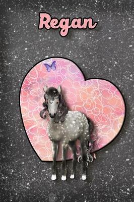 Dapple Dreams Regan: Wide Ruled Composition Book Diary Lined Journal